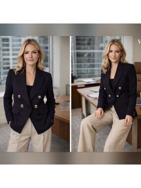 Veronica Beard & NFL Dickey Black
Jacket No EMBLEM Sz 6